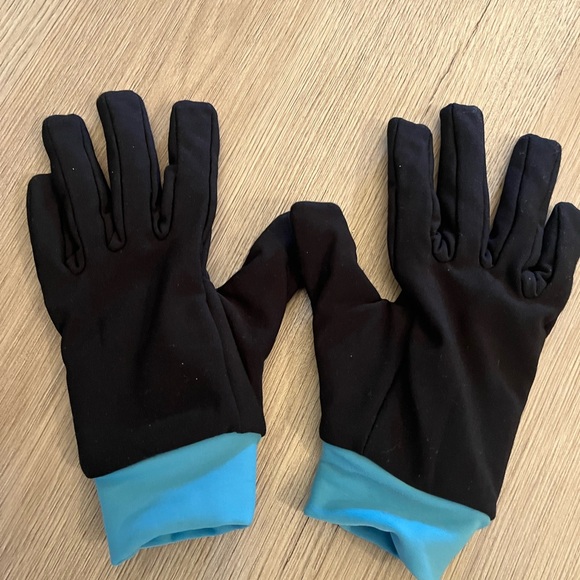 Water-Resistant Ice Skating Gloves-Protective Padding, fleece lined- xx small - Picture 2 of 6